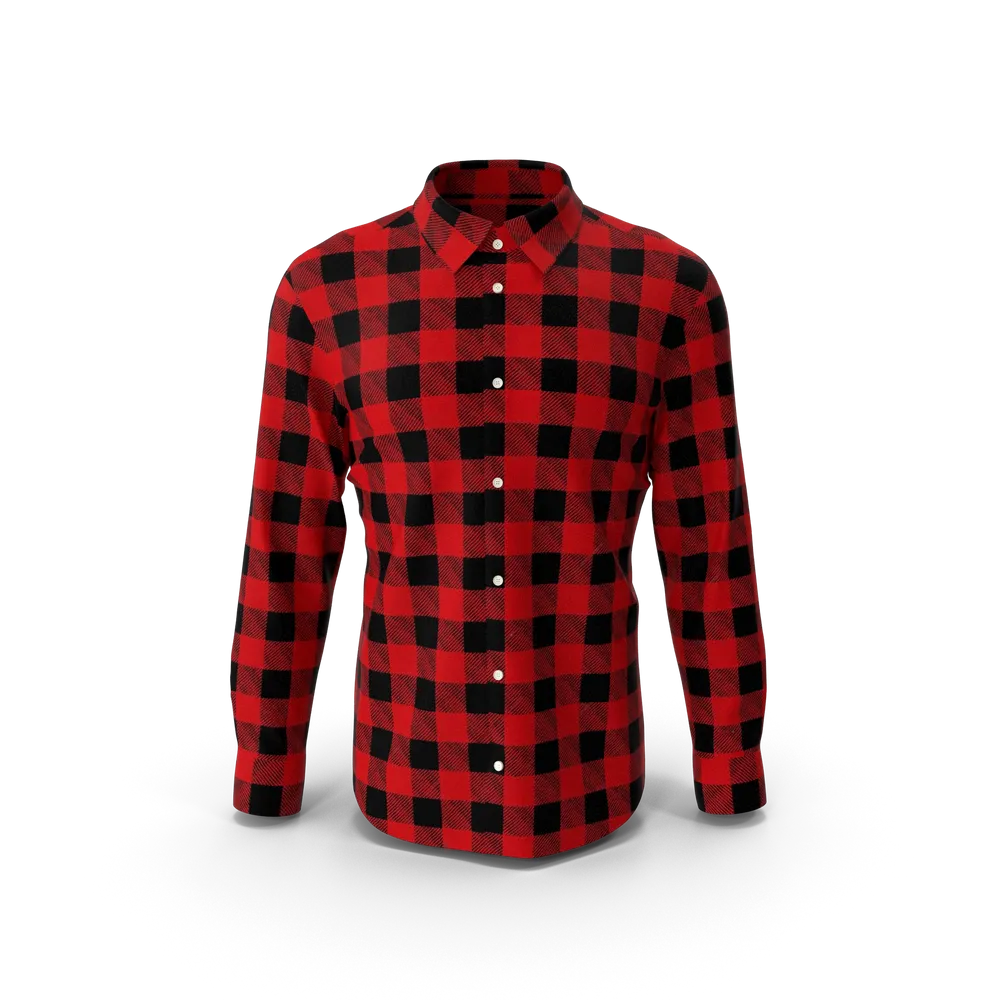 Men's Casual Checked Shirt